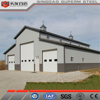 Barndo House préfabriqué Structure en acier Barn Hangar Barndominium Kits