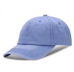 Casquette de baseball noire en coton lavé de qualité supérieure pour hommes et femmes – Vente en gros - Product Image 1
