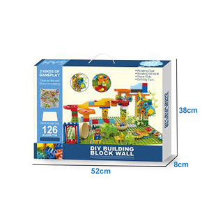 Latest workmanship in the Wall toys creative building blocks 2 way <span class=keywords><strong>play</strong></span> plastic block toy for children children - Product Image 3