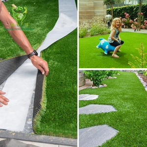 <span class=keywords><strong>Gazon</strong></span> artificiel <span class=keywords><strong>synthétique</strong></span> épais avec trous de drainage pour la décoration de jardin, balcon et aménagement paysager - Product Image 6