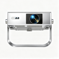 Projecteur portable intelligent 1080P natif avec mise au point automatique et correction trapézoïdale 300 ANSI pour films à domicile