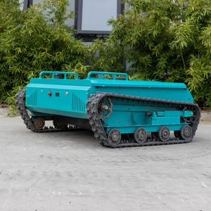 1010 điều khiển từ xa máy cắt cỏ đài phát thanh kiểm soát độ dốc mover cao su theo dõi Robot Máy cắt cỏ thiết bị - Product Image 4