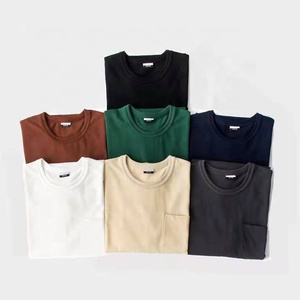 <span class=keywords><strong>เสื้อ</strong></span>ยืดผ้าฝ้ายฟอกแนววินเทจสำหรับฮิปฮอป,ผ้าฝ้ายหนาขนาดใหญ่สไตล์ญี่ปุ่นมีกระเป๋าปี JL-0105B - Product Image 2