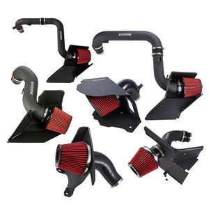 Sistema de Admisión de Aire Frío de Alto Rendimiento de Aluminio de 3.5 Pulgadas para Volkswagen <span class=keywords><strong>Golf</strong></span> MK7/<span class=keywords><strong>Golf</strong></span> R (Negro + Rojo) Kyostar - Product Image 1