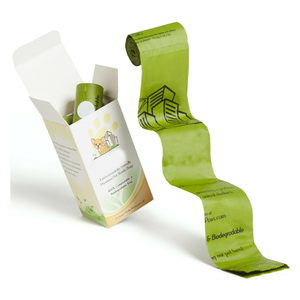 Sacs à déjections canines biodégradables et compostables écologiques personnalisés - Product Image 3