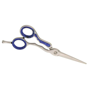 Ciseaux de coiffure professionnels de qualité supérieure, 5,5 pouces, lames ultra-affûtées en acier inoxydable, outil de barbier pour une coupe lisse - Product Image 4