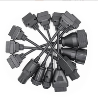 8 Uds Cable de camión para AUTO DS150 TCS OBD2 detector de fallas de camión/arnés de cableado/cable de conexión