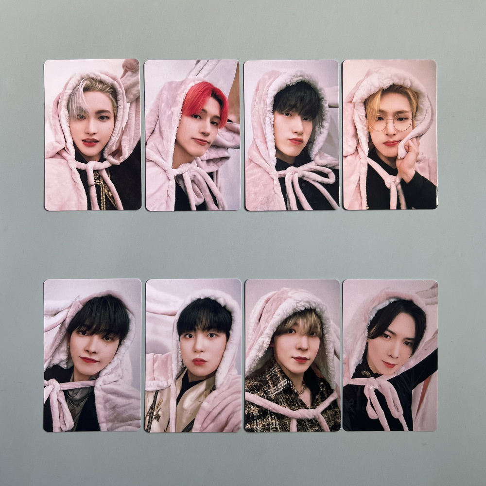 ATEEZ ホンジュン Hongjoong トレカ サノク mini3 ④ ATEEZ Photocards - Special Gift for Fans of Hongjoong