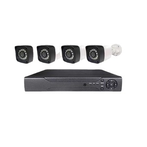 Kit de surveillance Hjs CCD AHD 4 canaux 1MP 2MP 5MP H.264 avec vision nocturne et système Linux pour centre de surveillance - Product Image 2
