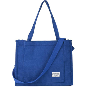 Free Sample <b>Handbag</b> for Women Fabric Fashion Bag <b>White</b> Color Shopping Tote Bag With Custom Logo Canvas Hand Bag - Product Image 5