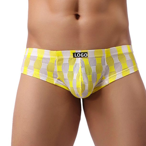 Sous-vêtements en coton classique pour hommes, slips de couleur unie pour hommes, slips modaux <span class=keywords><strong>Sexy</strong></span> pour garçon Gay - Product Image 5