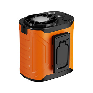 Ventilador portátil con clip y batería recargable, motor de 2 W CC para trabajo al aire libre, enfriamiento portátil para el cuello. - Product Image 1