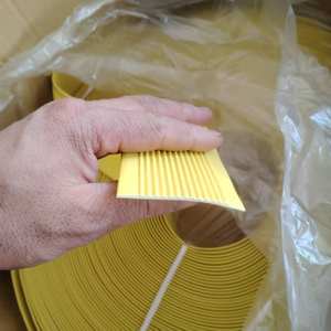 Bande de caoutchouc tactile antidérapante pour la <span class=keywords><strong>protection</strong></span> des bords des escaliers, nez de <span class=keywords><strong>marche</strong></span> flexible pour les personnes aveugles - Product Image 2