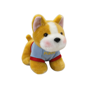 Peluche <span class=keywords><strong>de</strong></span> <span class=keywords><strong>Cachorro</strong></span> <span class=keywords><strong>Rottweiler</strong></span> Negro, Muñeco <span class=keywords><strong>de</strong></span> Peluche con Camiseta <span class=keywords><strong>de</strong></span> Colores Vivos para Decoración <span class=keywords><strong>de</strong></span> Habitación <span class=keywords><strong>de</strong></span> Niños y Adorno para Sala <span class=keywords><strong>de</strong></span> Juegos - Product Image 2