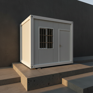 Maisonnette conteneur de luxe personnalisée de 16 pieds - Villa mobile moderne préfabriquée en acier léger, maisonnette compacte en kit - Product Image 1