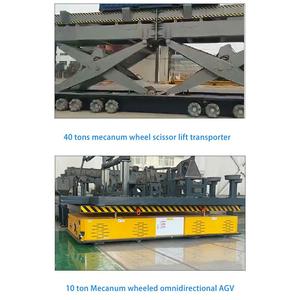 Nuevo vehículo de transferencia omnidireccional de 3 toneladas con ruedas <span class=keywords><strong>Mecanum</strong></span> y elevador de tijeras para operación en espacios confinados - Product Image 6