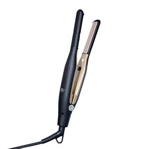 Petite attelle multifonctionnelle pour hommes et femmes, bâton de <span class=keywords><strong>cheveux</strong></span> bouclés et <span class=keywords><strong>ondulés</strong></span>, <span class=keywords><strong>fer</strong></span> plat <span class=keywords><strong>à</strong></span> <span class=keywords><strong>lisser</strong></span> <span class=keywords><strong>à</strong></span> régulation de température en céramique 3D - Product Image 1