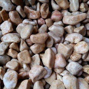 Pierres naturelles de couleur jaune, galets de rivière, pour le jardin, aménagement paysager, nouvelle collection - Product Image 3