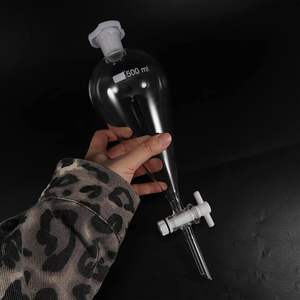 Corong pemisah berbentuk pir, laboratorium posisi 60 125 250 500 1000 2000ml - Product Image 6