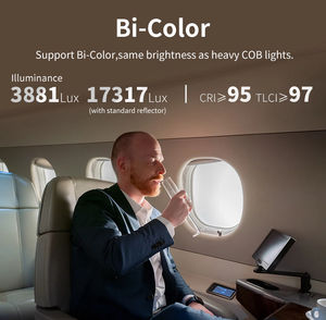 Luz LED de Bolsillo Zhiyun MOLUS X100 Pro, Luz COB de 100 W, 2700-6500 K, para Fotografía de Estudio, Lámpara con Control por Aplicación para Youtube/Tiktok - Product Image 4