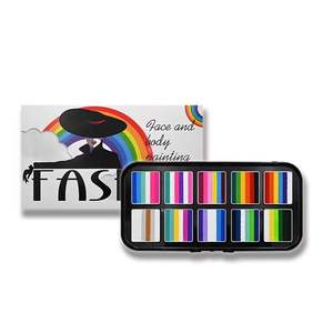 Kit per Pittura Minerale Viso e Corpo per Bambini, Certificato CE, 50g, Facile da Pulire, Non Tossico, Nuovo Design per Forniture - Product Image 1