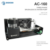 Occoo AC-AC160-12V, peralatan pendingin air aluminium DIY 3D Printer Hotend Titan Extruder dengan TEVO 3D Kit Upgrade Printer