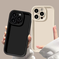 NOUVEAU Étui de téléphone en silicone épais antichoc pour iPhone 11 12 13 14 15 Pro Max, coque de protection souple pour iPhone 14 15 Plus