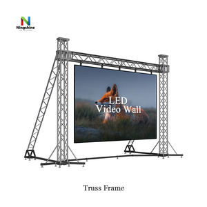 Écran LED couleur haute définition P3.91 pour l'extérieur, idéal pour la location et les murs vidéo publicitaires électroniques - Product Image 1