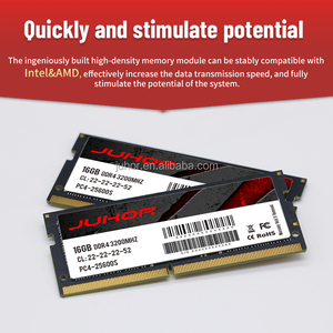 JUHOR <span class=keywords><strong>DDR4</strong></span> 3200MHz <span class=keywords><strong>16GB</strong></span> SODIMM <span class=keywords><strong>Laptop</strong></span> <span class=keywords><strong>RAM</strong></span>-1,2 V <span class=keywords><strong>RAM</strong></span> Stick, módulo de memoria para actualizaciones de notebook de estudiantes/negocios - Product Image 3