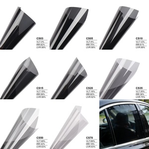 Película de Tinte Solar para Ventanas de Auto, Resistente a los Rayos UV, Recortable, 1.52*30M, Protección de Privacidad, Superventas - Product Image 1