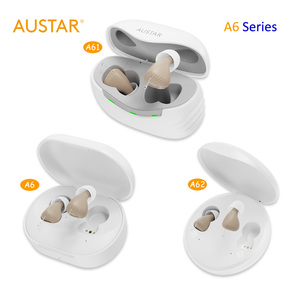 <span class=keywords><strong>Aides</strong></span> <span class=keywords><strong>auditives</strong></span> rechargeables OTC, analyse IA 32 canaux, autonomie ultra-longue de <span class=keywords><strong>100</strong></span> heures, mini-aide auditive numérique invisible pour perte auditive de 60 dB - Product Image 1