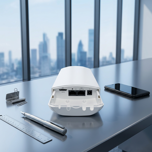 4G Outdoor Router Dual SIM Card MT7628NN Chipset High Speed External Antenna WatchDog Function Outdoor 4G SIM Router