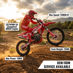 Motocicleta Todoterreno de 300cc, 4 Tiempos, a Gasolina, Stoner STN G8PRO NB300, Refrigerada por Agua, Enduro, Motocross - Product Image 2