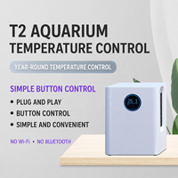 Refroidisseur et chauffe-eau pour aquarium 100-240V, contrôleur de température d'eau constante, silencieux 40dB, pour eau douce et eau salée