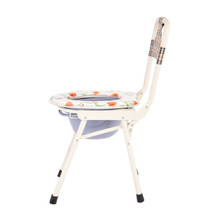 High Back Elderly Pregnant Women Potty <b>Chair</b> Elderly Potty <b>Chair</b> Disabled Folding Potty <b>Chair</b> - Product Image 4