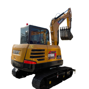 Mini-excavatrice SANY 60 SY60C-9, 0,2 m3, pelle rétro chinoise avec moteur importé, SY60, petites excavatrices, 60 EXCAVATRICE - Product Image 1