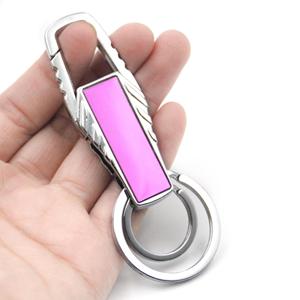 Llavero de Metal con Placa de Matrícula Grabada con Logotipo Láser Personalizado, Hebilla para Cinturón, Regalo Promocional Creativo para Hombres de Negocios - Product Image 3