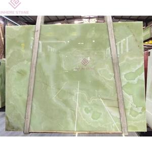 Exquises dalles artisanales en onyx vert ancien pour galerie d'art Caractéristique Comptoir Plancher sculptural Décor sur mesure - Product Image 6