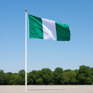 Bandera Nacional de Nigeria 410x185cm para Exhibición en Exteriores - Product Image 3