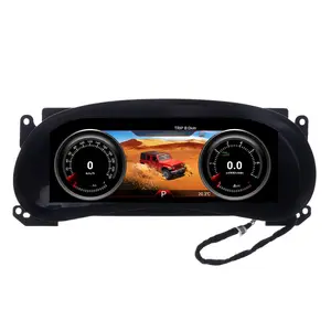 Android for Jeep Wrangler 3 JK 2010 - 2017 Car LCD Dashboard Player Digital Cluster Instrument Panel Multi-function Speed meter