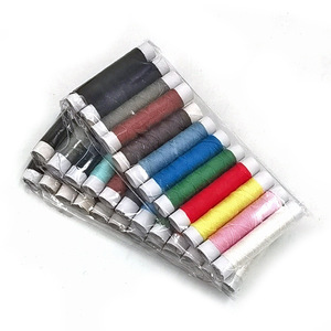 DIY sewing thread set (12 <b>rolls</b>), sewing <b>kit</b>, accessories, household sewing thread repair <b>kit</b>, small <b>rolls</b> of polyester sewing - Product Image 4