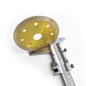 Lame per seghe circolari da taglio in ceramica Turbo Dry Disc Tile 4 lame da taglio diamantate segmentate in porcellana - Product Image 5