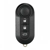 Clé télécommande pliable à 3 boutons HITAG AES 7945 4A Chip 433Mhz A2C86460000 pour Fiat Strada MOBI UNO Fiorino E MAIS