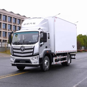 Foton xe tải đông lạnh 8 tấn Tủ đông van hộp xe tải để vận chuyển thực phẩm đông lạnh - Product Image 2