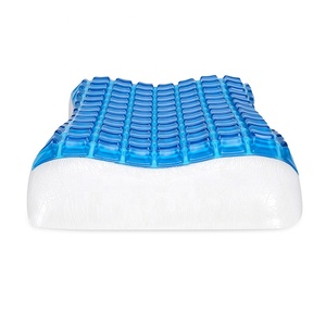 Siêu làm mát Tấm <span class=keywords><strong>gel</strong></span> mềm bao phủ Bộ nhớ bọt gối làm giảm đau cột sống cổ với các tính năng massage cho giường sử dụng - Product Image 4