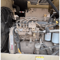 Compresseur d'air portable rotatif à vis diesel XP375 8,6 bars, type remorque mobile, équipement industriel pour forage de roche en carrière