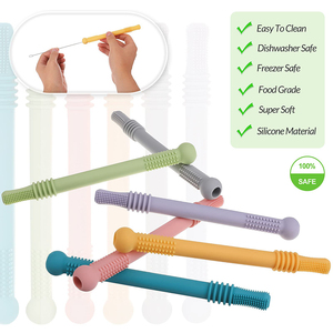 Giá Thấp Cấp Thực Phẩm <span class=keywords><strong>Silicone</strong></span> BPA Free Răng Hàm Ống Rỗng Bé <span class=keywords><strong>Teether</strong></span> Đồ Chơi Bé <span class=keywords><strong>Silicone</strong></span> <span class=keywords><strong>Teether</strong></span> - Product Image 3