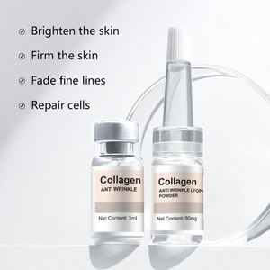 Produk Perawatan Wajah Anti Kerut Kolagen Pengencang Kulit Profesional Bubuk dan Cairan Beku Kering - Product Image 4