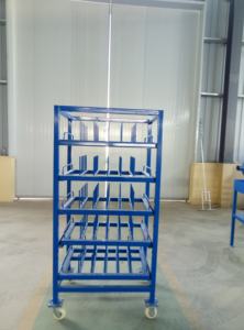 Chariot personnalisé de stockage de tasse de fourchette de pot d'outil de versement de lot de <span class=keywords><strong>creuset</strong></span> - Product Image 4