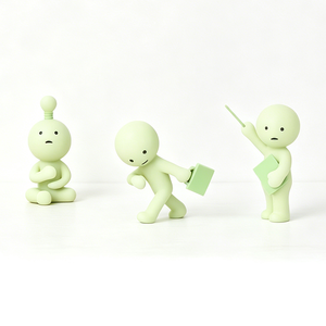 Figuras de acción auténticas de la serie Smiski At Work, caja sorpresa sin abrir, cajas misteriosas japonesas Kawaii - Product Image 1